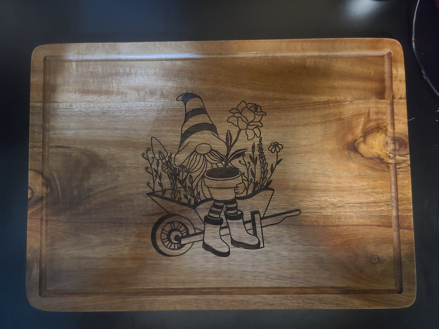 Gnome cutting board